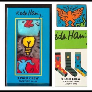 Keith Haring Socks